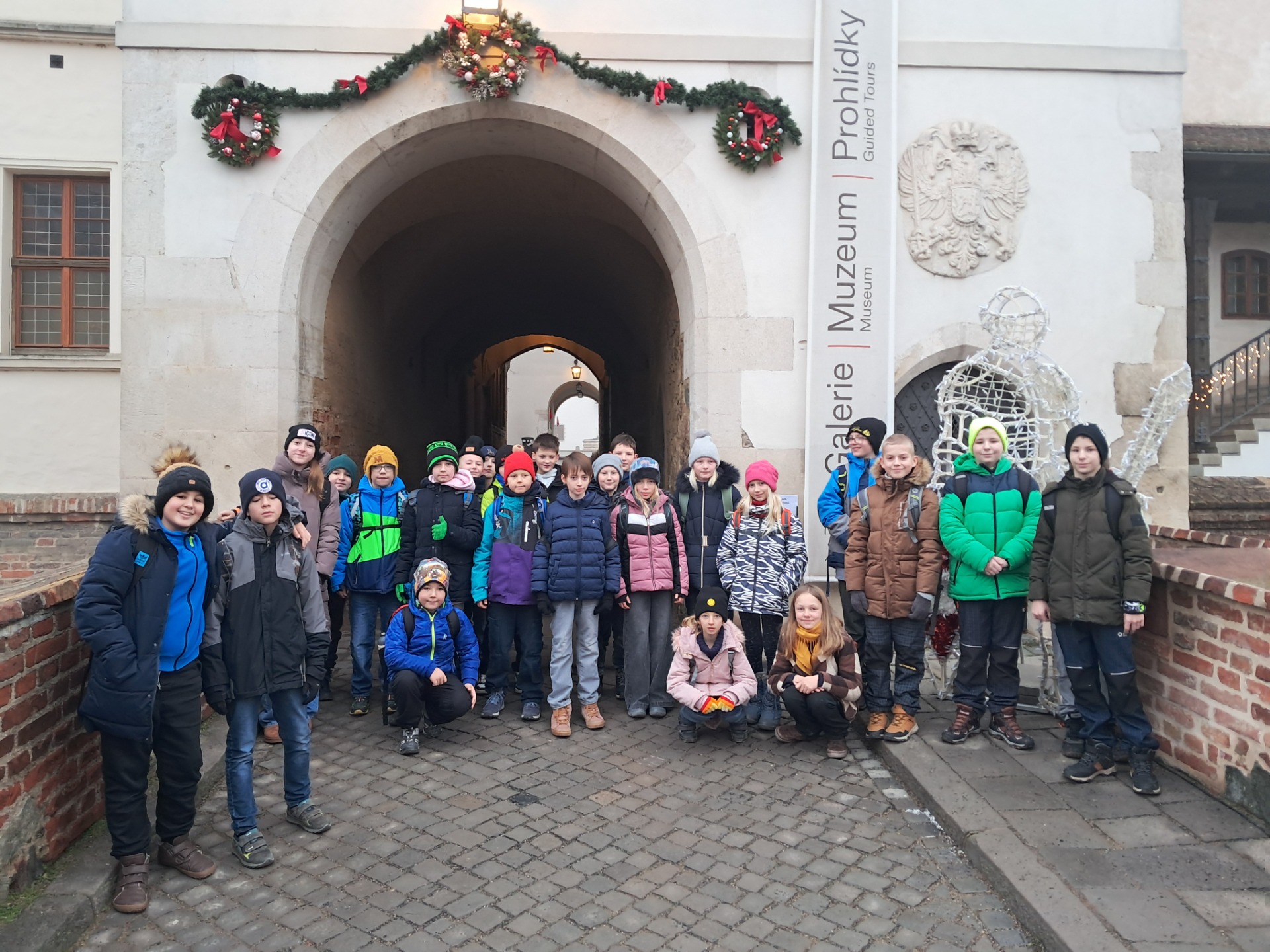 Žáci 4. a 5. ročníku navštívili výukový program na hradě Špilberk